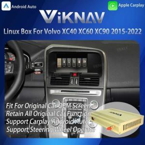 China ViKNAV Linuxインターフェースボックス Volvo XC40 XC60 XC90 2015-2022 ワイヤレスCarPlay対応 wholesale
