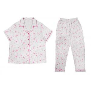China Basic Style Women'S Sleepwear Shorts Sets , Women'S Cotton Sleep Shorts OEM supplier