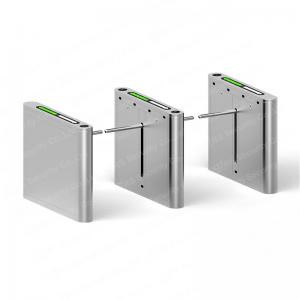 China Face Recognition Access Control Turnstile Gate Drop Arm Barrier Gate supplier