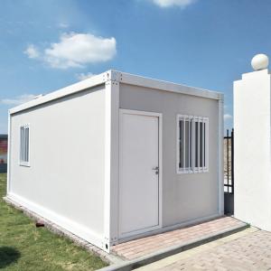 China Detachable 20ft Shipping Container Temporary Housing Modular Prefab House supplier