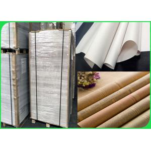 Width 60 / 90cm Good Ink Absorption No Burrs 45gsm News Paper In Sheet Or Ream