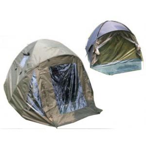 China Tienda de la pesca de la carpa de la prenda impermeable de la sobreenvolutra de la bóveda con las clavijas de tierra y tela impermeable del PE supplier