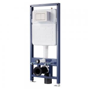 Push-button Enclosed Toilet Cistern Inwall Installation 3L-8.5L Adjustable Flush Volume
