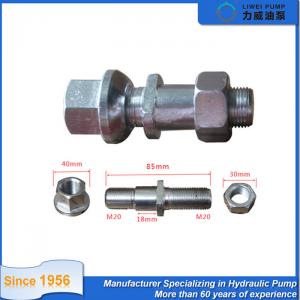 China Customized Forklift Tractor Wheel Lug Bolts Nuts QDQ-C1Q3A-20801 supplier
