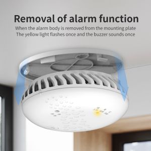 China UL Smoke Detector Fire Smoke Tuya Detector Alarm Wifi Smoke Alarm with Factory Price wholesale