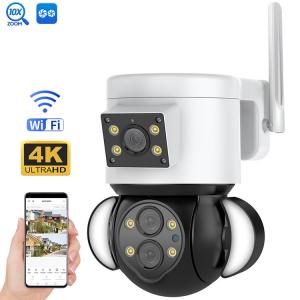Full HD 4MP PTZ Camera Outdoor , Night Vision Network Security Camera ODM