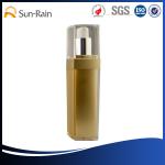 Beautiful Square plastic cosmetic lotion Airless Pump Bottle for Men