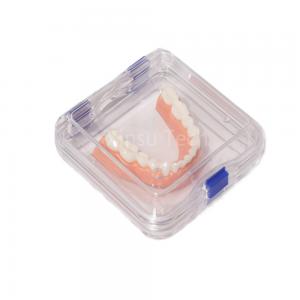 Transparent Dental Crown Boxes For Unit Bridge Shipping OEM ODM