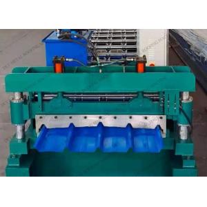 China 4Kw Roofing Sheet Corrugating Machine Cr12 Roof Tile Roll Forming Equipment supplier