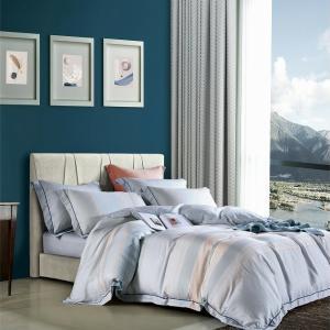 Organic 100% Tencel Bedding Sets Luxury 40s Custom Printed Duvet Cover