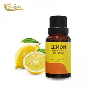 China Pure COA Lemon Scented Essential Oil Uplift Mood And Relax Senses Improve Sleeping supplier