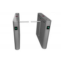 China Metro / Subway SS Drop Arm Turnstile Access Control With Infrared Photocell on sale