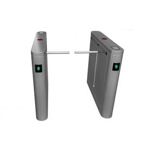 China Wire Drawing Drop Arm Turnstile supplier