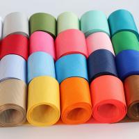 China RPET Recycled Polyester Grosgrain Ribbon By The Yard GRS Certificate on sale