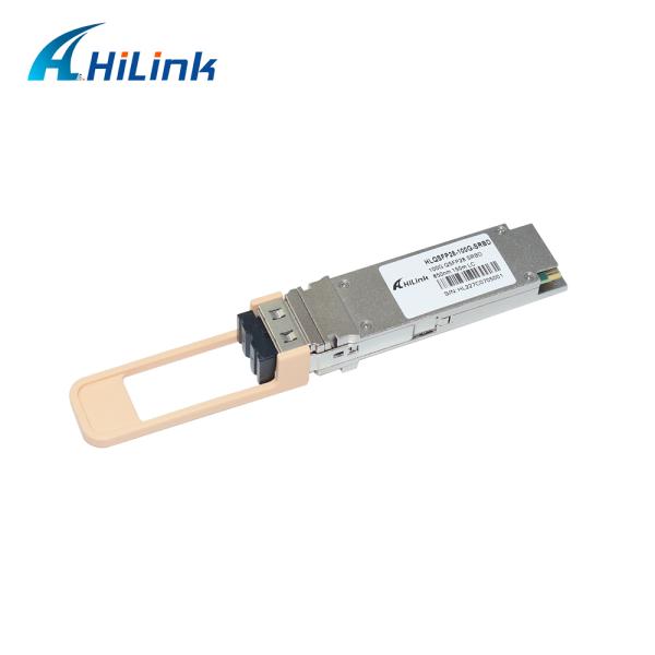 China 100G QSFP28 SR BiDi OM4 MMF Transceptor óptico LC de 100m wholesale