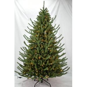 7.5 Foot Pre Lit Artificial Decorative Trees For Office Christmas Decor