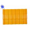 Good Fire Resistance Hot Sale Pvc Synthetic Resin Roof Tile Bamboo Wave Style