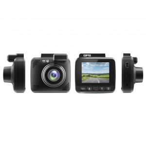 70mi Dash Cam Dual Lens 4K UHD Recording Car Camera DVR Night Vision WDR Built-In GPS Wi-Fi G-Sensor Motion Detection