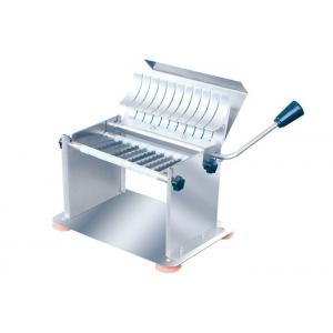 China Stainless Steel Food Processing Equipments Manual Sausage Slicer Hot Dog Sausage Cutter 8mm Slice Thickness supplier