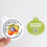 China High Quality Custom Printed Lip Balm PVC Plastic Card with Transparent Packaging Box PP Plastic hang Tag wholesale