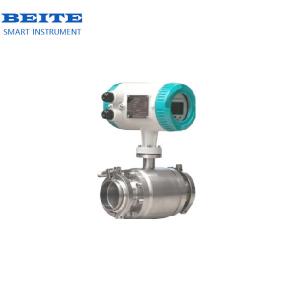 Hygienic Electro Sanitary Magnetic Flow Meter Detector For Food Processing