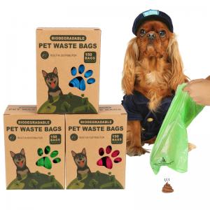 HDPE EPI D2W Eco Friendly Dog Waste Bags Customized Roll Design