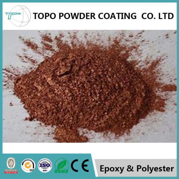 RAL1005 honey yellow electrostatic thermoset powder coating with high mechanical