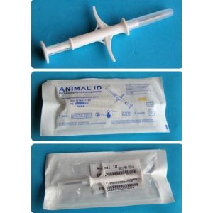 China ISO11784/5 FDX-B 標準 RFID 動物ID マイクロチップ 使い捨て注射器 チップ ユニークなデータセキュリティ wholesale