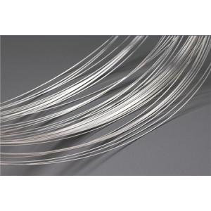 China Soft Silver Plated Wire For Electrical Contacts / Nickel Plated Wire High Arc Erosion Resistance supplier