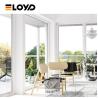 China Ventana fija de aluminio laminado de alta seguridad con vidrio reforzado wholesale