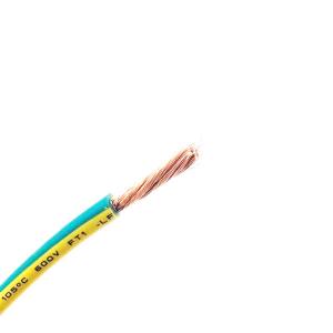 China 6AWG UL10455 Conductor Bare Stranded Copper Copper Green Yellow supplier