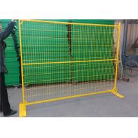 China Assembled Canada Temporary Construction Fence Panels Galvanized Temporary Fencing on sale