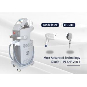 China Ipl Shr 2 In 1 Diode Laser Hair Removal Machine Beauty Device With LCD Touchable Screen supplier