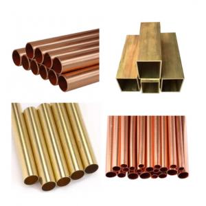 C10200 C11000 T2 T3 T4 Brass Copper Tube Pipe Cutting Processing Air Conditioning Bar