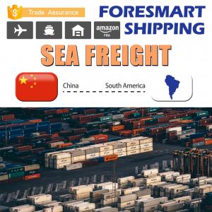 China To South America Door To Door LCL Sea Freight