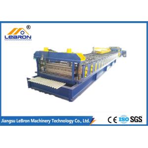 China máquina de cobertura ondulada 3KW do telhado da espessura de 0.2mm - de 0.8mm com redutor Cycloidal supplier