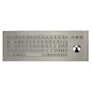 IP67 Dynamic Industrial Keyboard With Trackball