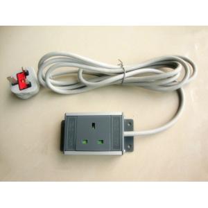 1 port outlet with switch Power Strips, UK Power Distribution Units and Extension Cords
