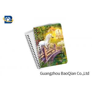 China Unicorn Design Depth Effect A4 A5 A6 3D Lenticular Notebook For Student Stationery Eco-friendly supplier