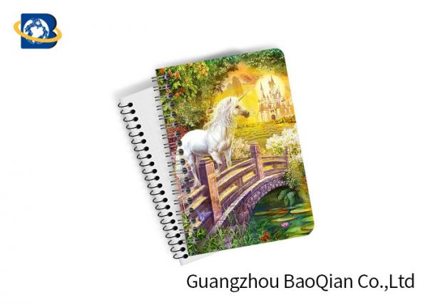 Unicorn Design Depth Effect A4 A5 A6 3D Lenticular Notebook For Student