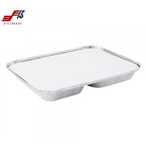 China 2 Compartments Aluminum Foil Lunch Box Take Away Multi Size supplier