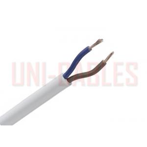 Light Duty Industrial Pvc Armoured Cable , White Black Copper Armoured Cable