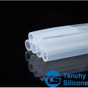 Odorless High Temp Silicone Tubing Food Grade Round Shaped For Medical Devices