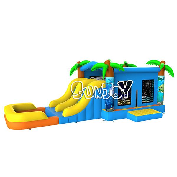 18 OZ 1000D Underwater Inflatable Combo Bounce House