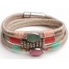 jewellery spring and summer new collection leather magnetic bracelet, fashion