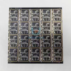 China Single Sided SMT PCB Assembly Custom High Frequency Black Soldmask supplier