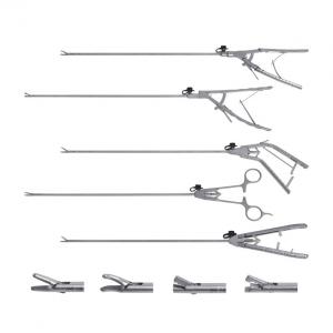 Pediatric 3mm Laparoscopic Instruments Grasper Scissors Needle Holders 5mm 10mm