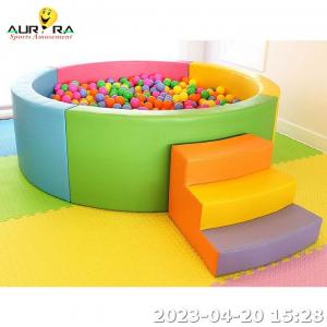 Orange Round Ball Pit Pool Game Playground Children Slide Indoor Soft Play