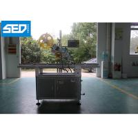 China Carton Top Surface Automatic Labeling Machine , 220V 50HZ Label Sticking Machine on sale