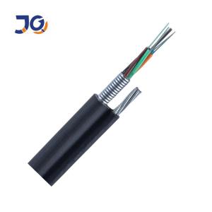 China Overhead Self Supporting 48 Core Outdoor Fiber Optic Cable GYTC8S supplier